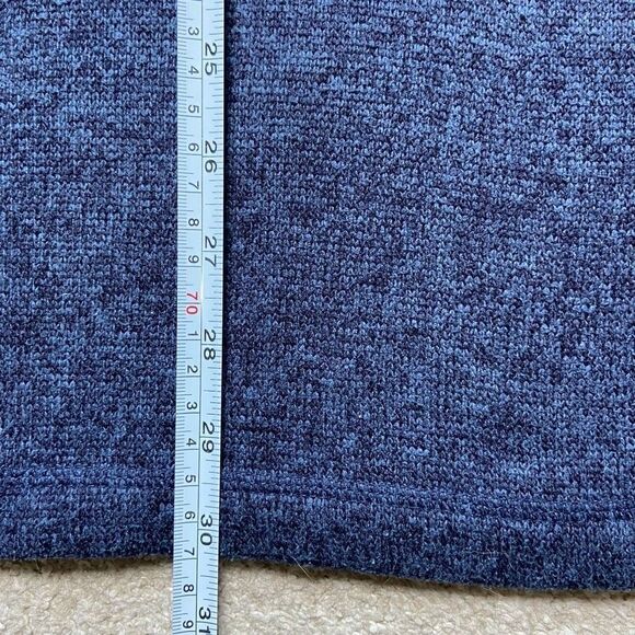 Woolrich Men’s‎ Quarter Zip Pullover Sweater Blue Size XL - Picture 7 of 10